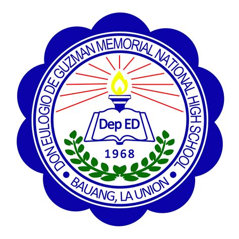 Don Eulogio De Guzman Memorial National High School.